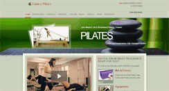 Desktop Screenshot of forrestpilates.com